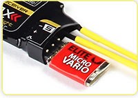 Elite Telemetry Sensor Micro Variometer & Altimeter (Jeti EX, Graupner HoTT, Futaba S.Bus2)