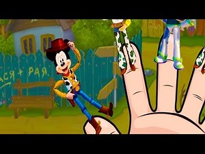 Toy Story Body Mickey Family Finger | Latest Rhymes For Kids | Finger Family Songs Telugu | HD