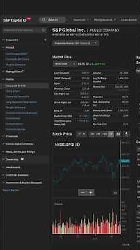 Navigate to Visible Alpha’s Financials in Seconds Using S&P Capital IQ Pro
