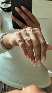 If this found you… it’s a sign 👀💍 The details: Adorned Opera ring set with a 4.73ct elongated cushion. | Brilliant Earth