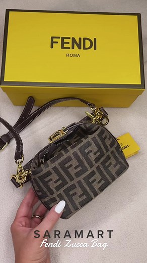 Saramart and Fendi Haul - Unboxing Mini Baguette Bag and Zucca Bag