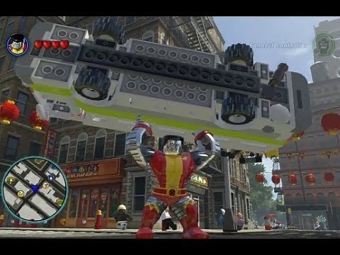 LEGO Marvel Super Heroes - Unlocking Colossus + Free Roam Gameplay