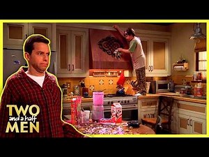 Jake’s Blender Breakfast Catastrophe | Two and a Half Men