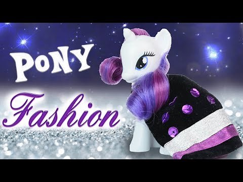 My Little Pony Fashion! MLP How To Make a Dress for Rarity | MLP Fever