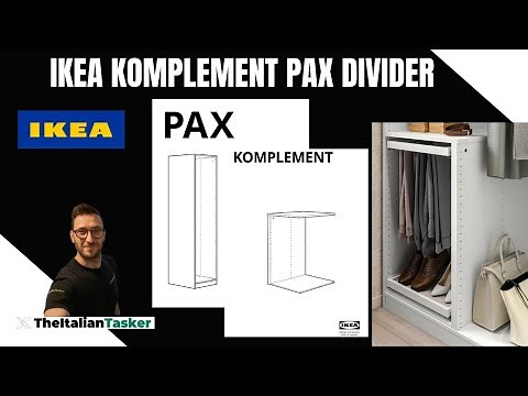 Ikea Komplement divider for Pax wardrobe