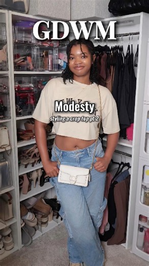 what are your honest thought on crop tops and modesty? #modesty #modestfashion