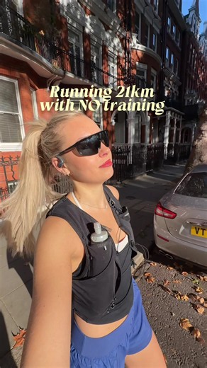 YOU CAN DO HARD THINGS‼️ Ran my first ever half marathon this morning with absolutely 0 training The furthest I’d run in the last two years was 8km, so I’m still not entirely sure what possessed me to do this 😭 I absolutely do not recommend running a half marathon with no training but just a little reminder that you are capable of more than you give yourself credit for!!!