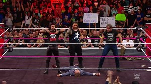 CRAZY SCENES! The Shield have reunited, and are back to doing what they do best. 😮 #RAW #9WWE | 9Go!