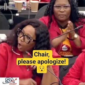 Welcome to SA Parliament Chair you are out of order !