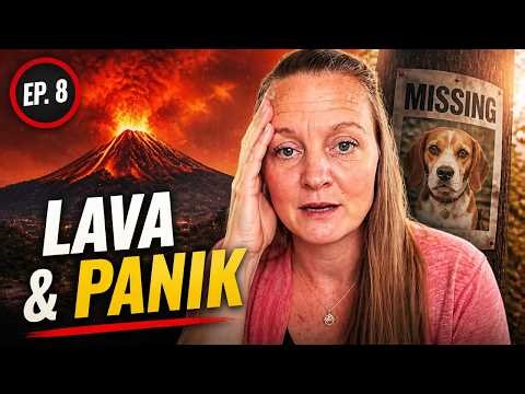 Da Etna regnede lava over vores hus — og Zoey forsvandt på Sicilien