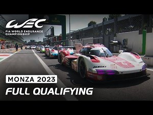 Full Qualifying Session I 2023 6 Hours of Monza I FIA WEC