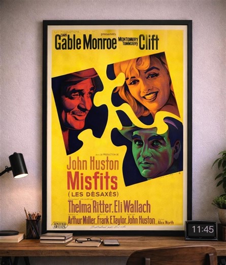 Retro French Film Poster – Classic 1960s Cinema Wall Decor - Etsy