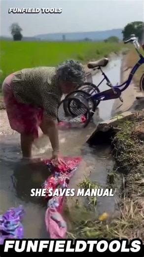 Genius Pedal Powered 🚲 Washing Machine Invention #LifeHacks