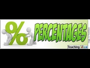 Percentages in Everyday Life