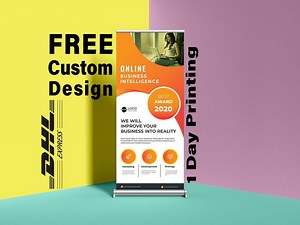 Custom Rollup Banner Stand, Retractable Banner, Business Banner Stand, Personalized Design, Event Vertical Banner, Roll up Banner Stand - Etsy UK