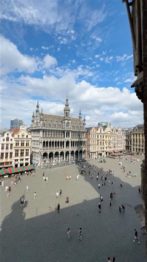 Beautiful view of Brussels Grand Place