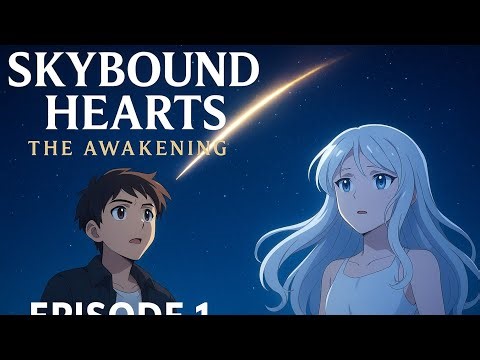 Skybound Hearts: The Awakening — Episode 1✨ The Boy Who Saw the Falling Star | Anime Story