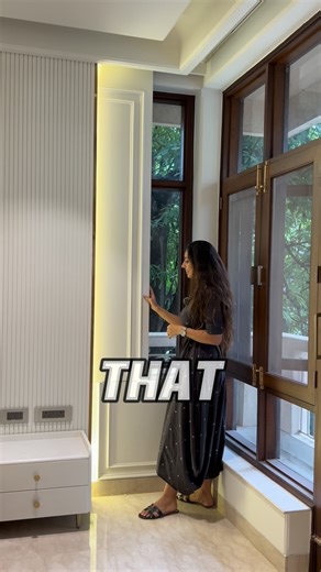 EKA Studio by Sana | Delhi-NCR Based | Designing Pan India | WHAT IF THE BED WALL ALSO HAD A WINDOW ?? Back wall of the bed designed with sliding windows on both ends ☀️. These windows are kept only... | Instagram