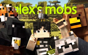 【MC模组推荐】人家动物本来就多，你还**逗人家？ | Alex的生物 Alex‘s Mobs