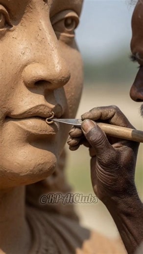 Mata Rani🗿 ll The Best Incarnate Wooden Sculpture #woodscraft #woodcarving #matarani #statue