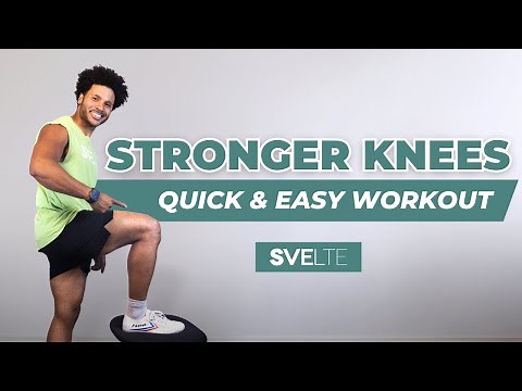 Quick & Easy Workout For STRONGER KNEES | Seated Exercises | At-Home Routine