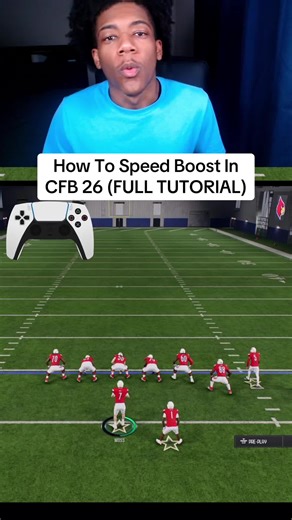 Full Tutorial on the Speed Boost Mechanic in CFB 26 (WITH HANDCAM) #cfb #cfb26 #fyp