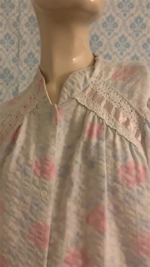 Vintage Nightgown - Miss Elaine - Button Up, Large - Etsy