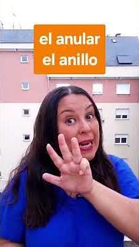 🖐️Do you know the names of all the fingers in Spanish? Do you know the toes too? The pinky and more!