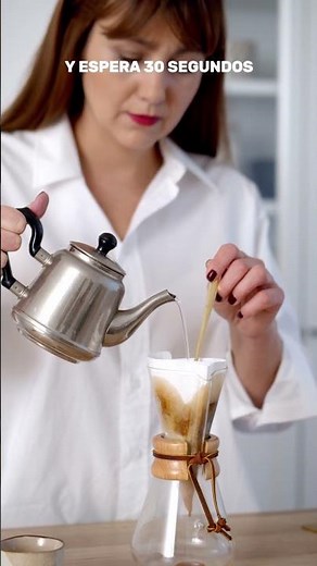 ☕ ¿Cómo preparar café en Chemex paso a paso? | Guía completa para principiantes #barista #cafe