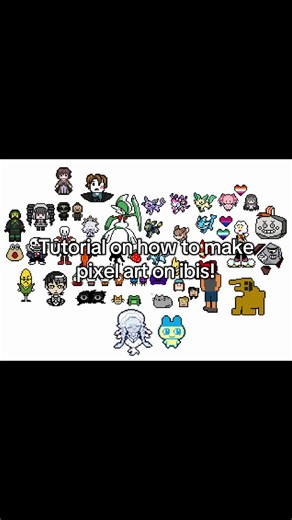 How to Create Pixel Art Using Ibis Paint
