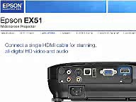 Watch Epson EX51 Multimedia Projector on Amazon Live