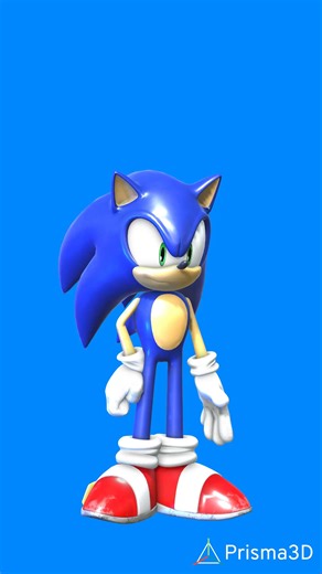 A animation test of Sonic