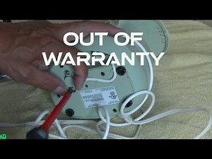 How to change a Waterpik Hose and Handle (WP-668) Water Flosser Electric Aquarius, Mint Green