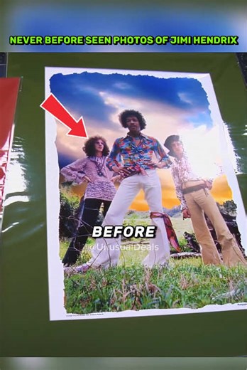 Rare Jimi Hendrix Photos Unveiled