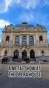 We brought a metal show to a real opera house last weekend! 🎭☠️ What a marvelous experience... And such a perfect setting for our Death Metal Opera 🤘 Merci beaucoup 🙏 | FLESHGOD APOCALYPSE