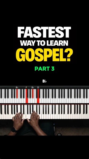 Fastest Way to Learn Piano (Beginner Gospel Piano Lessons) | Part 3