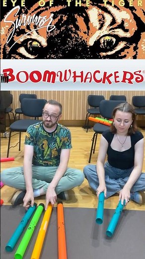 Eye Of a Tiger on Boomwhackers!!!
