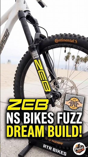 The Ultimate Custom NS FUZZ Build | RockShox ZEB & Continental #NSBikes #MountainBike #DreamBuild