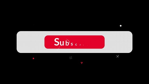 Button, Lower Thirds, Subscribe. Free Stock Video
