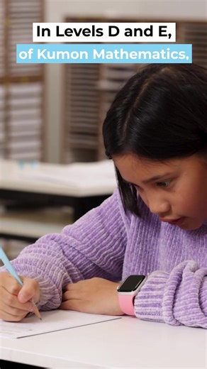 2.7K views · 21 shares | At Kumon, confidence begins with the basics. Students studying our Mathematics programme in Levels D and E become proficient in long division and fractions before moving on. Watch to learn more. | Kumon Australia & New Zealand | Facebook