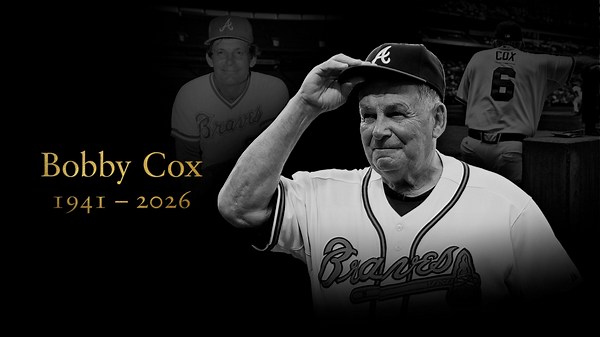 Braves players and legends pay tribute to Bobby Cox