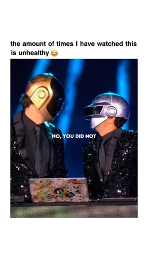 𝐆𝐨𝐨𝐝 𝐦𝐮𝐬𝐢𝐜 | 𝐒𝐨𝐧𝐠𝐬 | Daft Punk arguing over the lyrics 😂✨ But did you know? This is not an actual Daft Punk performance. It is a comedy skit featuring actors... | Instagram