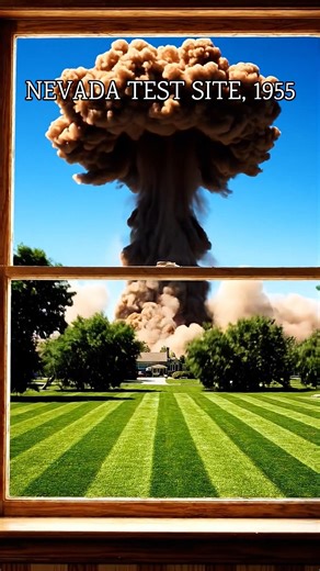 POV: Watching a Nuclear Test (1955) ☢️🍄 #Nuke
