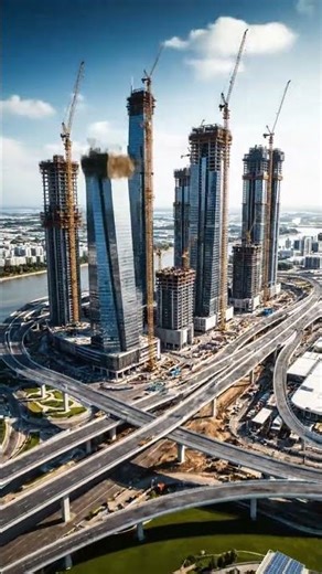 150 days to build a massive mega project – timelapse