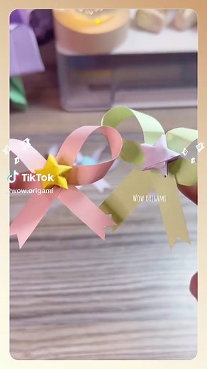 Easy Mini Bow Origami Tutorial