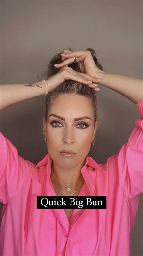 Quick Big Bun Hairstyles Tutorial | TikTok