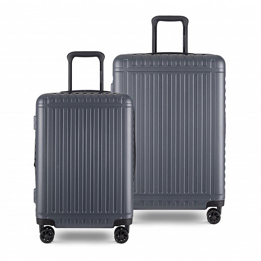 iFLY Smart Departure Hardside 2-Piece Luggage Set, Charcoal - Samsclub.com