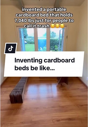 We made a bed that’s stronger than most traditional ones, portable, and 100% recyclable yet people still call it ‘trash.’ 😤 Let’s set the record straight: ♻️ 99% recycled materials → Actually sustainable 💪 7,040 lbs weight capacity → Stronger than you think 📦 Folds into a box → Perfect for small spaces & moving 🛠️ No tools, no assembly stress → Sets up in minutes Call it what you want, but this might just be the future of beds. Would you try it? 👀 Tag a friend who needs to see this! #sustai