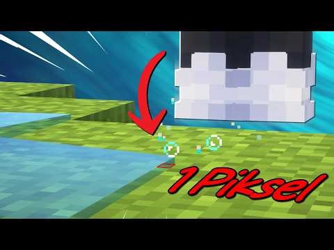 Minecraft’ta “1 PİKSEL” SUDA HAYATTA KALABİLİR MİYİM?
