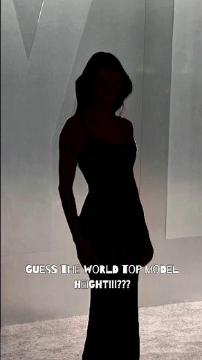 Kendall Jenner Height in 2026 – Taller Than You Think?! 😳#shorts #topmodel #kendalljenner #trending